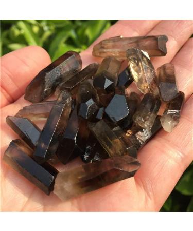 Natural Quartz Crystal Natural Smoky Quartz Crystal Point Stone Raw Stone Rough Specimen Minerals Stone Home Decoration Home Office Decor - Buy Online on GoSupps.com