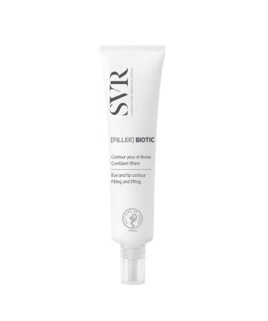 SVR FILLER BIOTIC Regenerating Lifting Eye Contour & Lip Cream with Peptides Hyaluronic Acid Probiotics and Stabilised Vitamin C 15ml