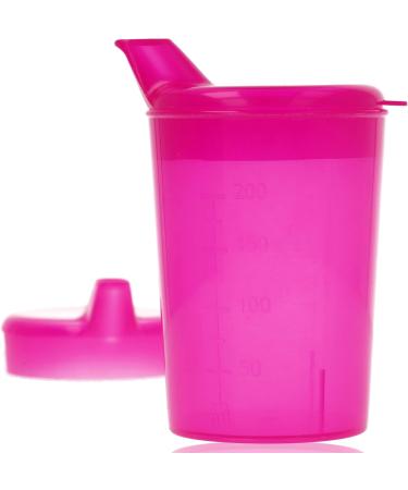 Horn Medical 3 Sack 250ml Adult Beak Cup - Drinking Aid Set with Two Lids (Large & Small) - Select Color Red - International Shipping - Buy Online on GoSupps.com