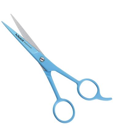 MacRazors 6.5 Inch Hair Cutting Scissors- Premium Stainless Steel Razor for Men, Women, Kids, Adults, Pets - Blue | 3008BL - Buy Online on GoSupps.com