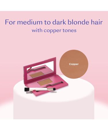 eSalon Conceal & Cover Root Touch Up + Brow Powder - 5.2g Palette - Copper - Buy Online on GoSupps.com
