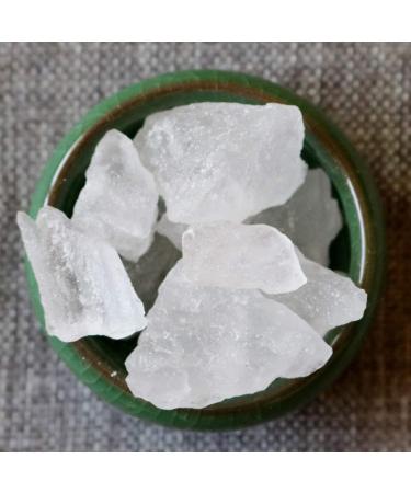Buy AnNafi Alum Stone Block - Natural White Alum Crystal Rock & Shaving Stone Antiperspirant (250g) - International Shipping Available - Buy Online on GoSupps.com