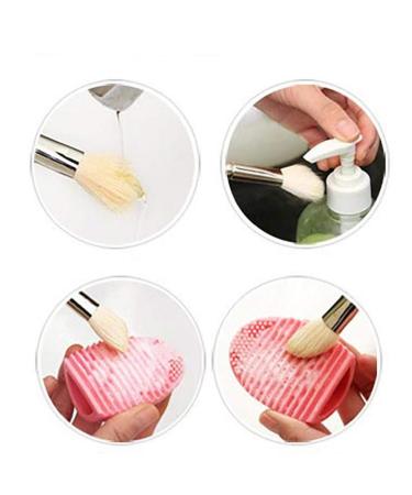 Silicone Makeup Brush Cleaner - Portable Cleaning Pad & Remover in Random Colors | Essential Beauty Tool for Flawless Makeup - Buy Online on GoSupps.com
