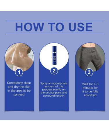 Spray rectile pour homme action rapide vitalit durable am lioration du charme soin en profondeur 3pcs - Buy Online on GoSupps.com