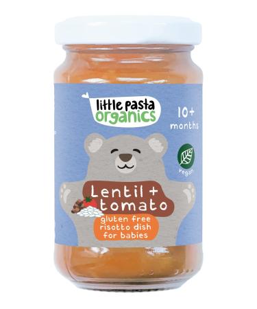 Little Pasta Organics Lentil & Tomato Risotto Baby Food (Stage 3 / 10m+