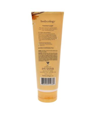 Bodycology Toasted Sugar Moisturizing Body Cream for Women - 8.0 Ounce - Packaging May Vary - Buy Online on GoSupps.com