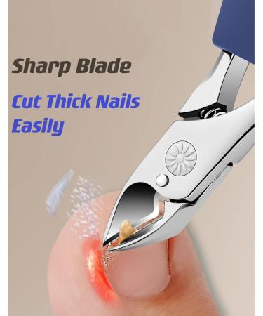 2 in 1 Manicure Tool Finger Nail Clippers with Nail File Dead Skin and Hangnail Trimmer Toenail Scissors Emery Board - Red - Buy Online on GoSupps.com