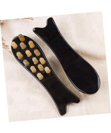 Healeeved 3-St Family Gifts: Natural Horn Hairbrush & Combs for Women | Scalp Massage & Hair Care - Buy Online on GoSupps.com