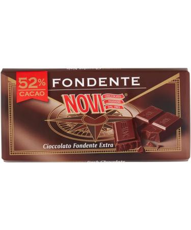  Italian Gourmet E.R. Novi Chocolate Fondant 52% Cocoa Extra Dark Chocolate Bar 100 g + Tomato Pulp Italian Gourmet Tomato Pulp 400 g Box - Buy Online on GoSupps.com
