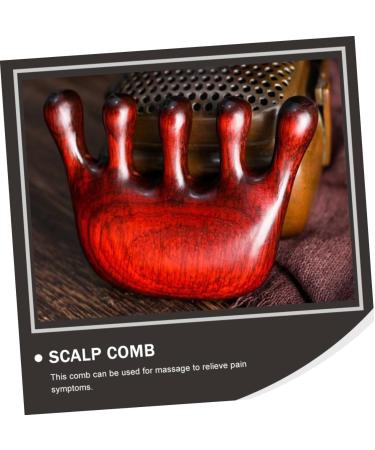 Tovinanna 2-in-1 Scalp Massage Comb & Hand Massager for Ultimate Relaxation | International Shipping Available - Buy Online on GoSupps.com
