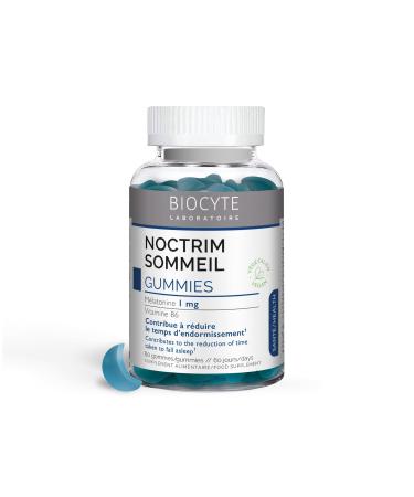 BIOCYTE Noctrim Sleep Gummies - Sleep and Sleep Supplement - Melatonin and Vitamin B6 - 60 Gummies - 60 Day Program