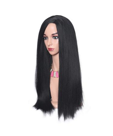 Buy Afro Wig for Women - Black Curly Wavy Long Hair | Synthetic 70s 60s 50s 80s Cosplay Party Styles - Buy Online on GoSupps.com