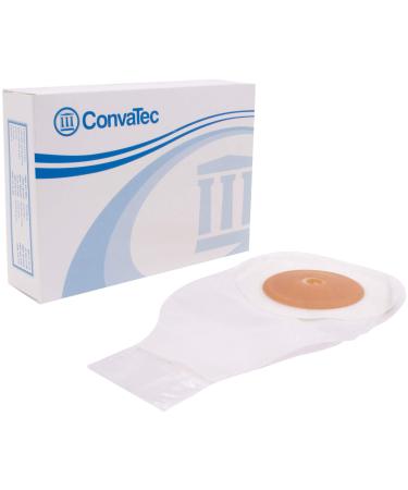 Convatec 175777 Active Life One-Piece Convex Drainable Pouch - 3/4" Stoma - Box of 5