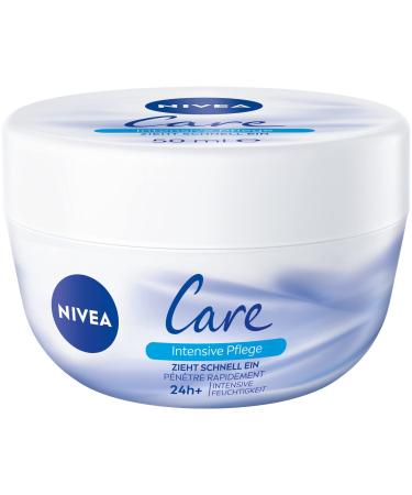 Nivea care intensive care (50 ml) moisturizer with light hydro-growth moisturizing non-fatty skin care for noticeably smooth skin