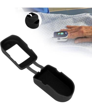 Compact Silicone Fingertip Oximeter Housing - Effective Protection for Travel Business & Family (Black) - Buy Online on GoSupps.com