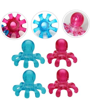 Marmerdo 4-Piece Massage Device Set - Practical Head Scratcher & Hair Supply Accessories for Home | 11.00x8.50x8.50cm - Shop Internationally - Buy Online on GoSupps.com