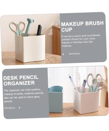 Holibanna Makeup Brush Organizer Cutlery Storage Bucket Pencil Cups for Desk Office Girl Heart Storage Rack - Buy Online on GoSupps.com