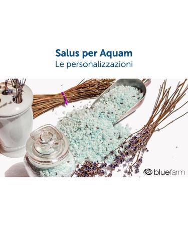 BLUE FARM | Active Spa Crystals Salts 1.000 gr: fine crystals of Dead Sea salts in vase - Buy Online on GoSupps.com