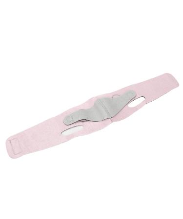 Qukaim Facial Slimming Strap Face Lifting Band V Line Elastic Graphene Breathable Adjustable Face Slimming Bandage Strap in Pink and Purple
