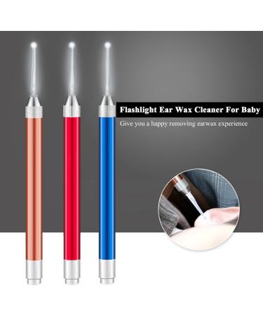 Benkeg Earpick - Luminous Ear Curette & Wax Cleaner with Flashlight | Rose Gold Cleaning Tool for Kids - Buy Online on GoSupps.com