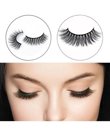 Shop Fluffy Cat Eye False Eyelashes - 14 Pairs Faux Mink Natural & Wispy Lashes for Stunning Looks - Buy Online on GoSupps.com