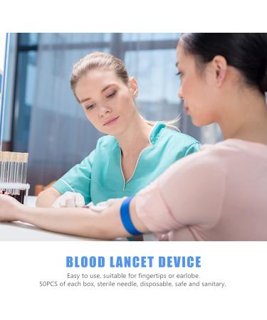 COHEALI Top Lancet 200Pcs Painless Lancing Device | Blood Sample Lancet Pen for Easy Blood Testing - Buy Online on GoSupps.com