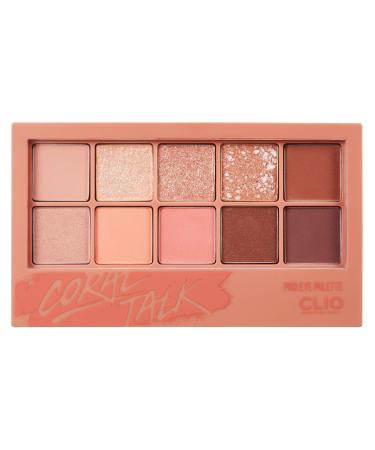 Clio Pro Eye Palette #03 Coral Talk - Vibrant Eyeshadow Palette for Stunning Looks | Buy Internationally - Buy Online on GoSupps.com