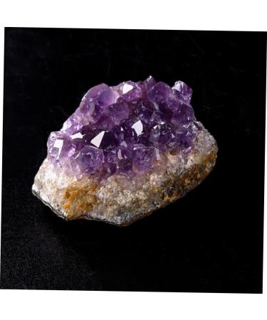 FOMIYES 3pcs Natural Crystal Cluster Crystal Cluster Adornment Purple Decor Artwork Unique Natural Minerals - Buy Online on GoSupps.com