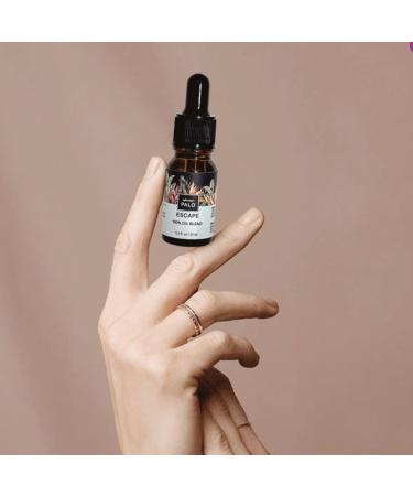 PALO Escape Oil Blend for Diffuser 100% Pure Soothing Refreshing Oil Hotel Inspired Citrus Palette of Lemon Bergamot Meets Lavender Geranium and Pine (33 oz/10 ml) (Escape) ESCAPE 1.06 Fl Oz (Pack of 1) - Buy Online on GoSupps.com