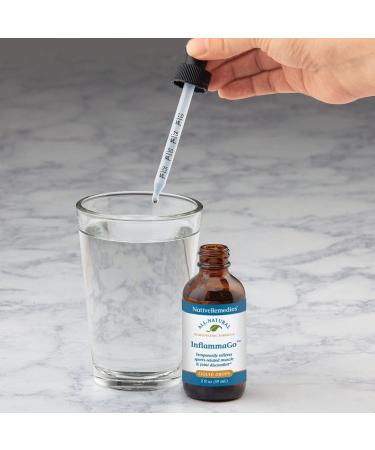 Native Remedies InflammaGo 2 fl oz - Natural Homeopathic Remedy for Muscle & Joint Pain Relief - Buy Online on GoSupps.com