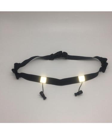 Pro Running Number Belt with Elastic Gel & Reflective Strip - Ideal for Runners Cyclists Triathletes | Comfort & Nutrition Hip Belt with Storage - Buy Online on GoSupps.com