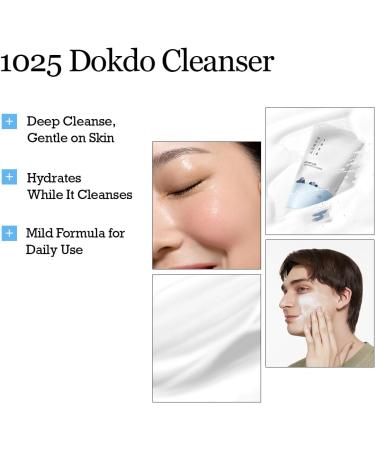 ROUND LAB 1025 DOKDO Foam Facial Cleanser (150 ml 5.07 fl.oz) Frais 150ml - Buy Online on GoSupps.com