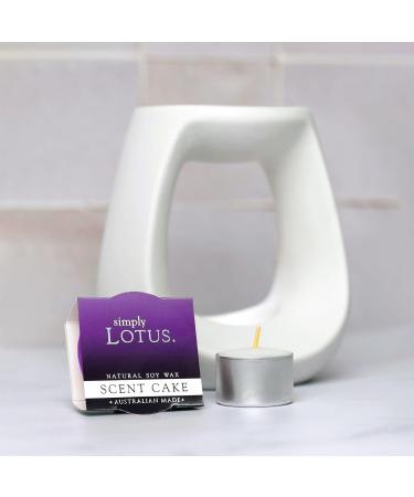 Simply Lotus Scent Cake - Cruelty Free & Vegan Phthalate-Free Fragrance - Buy Online on GoSupps.com