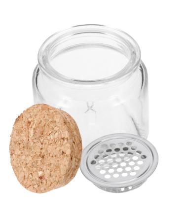 Housoutil Nail Cup Dappen Dish Nail Dish Bowl Acrylic Nail Supplies Nail Dish with Lids Manicure Nail Dish with Stainless Steel Mesh Nail Dish Cups with Lids Cork Glass Saucer Cup