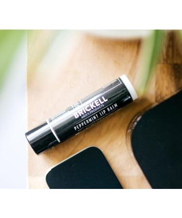 Brickell Men's No Shine Lip Balm for Men Natural and Organic Matte Finish Chapstick to Moisturize and Protect With SPF 15 4.5 ml Scented - Buy Online on GoSupps.com