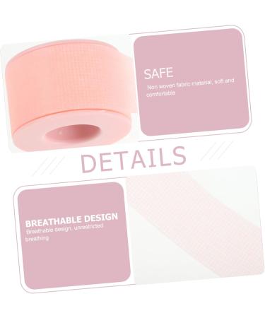 FRCOLOR 1 Roll Eyelash Tape Eyelash Extension Tape Eyelash Adhesive Tapes Eyelash Plant Strips Makeup Tape For Eyeshadow And Eyeliner Eyelash Supplies Beauty Products Pink NonWoven Fabric - Buy Online on GoSupps.com