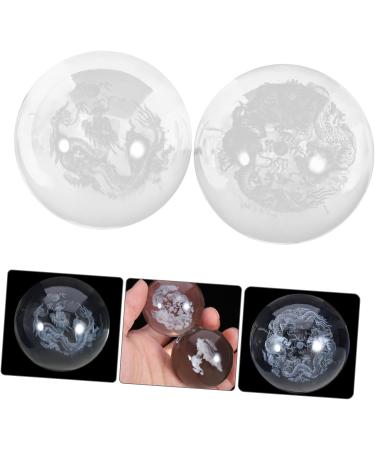 Magiclulu 2-Piece Healthy Massage Balls for Hand Relaxation & Fitness | Portable Hand Training Balls - Buy Online on GoSupps.com