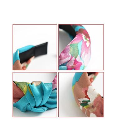 Buy Wide Solid Color Headbands for Women - 6 Pack Mixed Fabric Knot Hair Accessories | Stylish & Comfortable (archFlower) - Buy Online on GoSupps.com