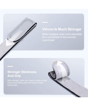 Nuance Pro Headgear Straps (2 Packs) - Improved Design for Snug Fit and Reduced Air Leaks - Buy Online on GoSupps.com
