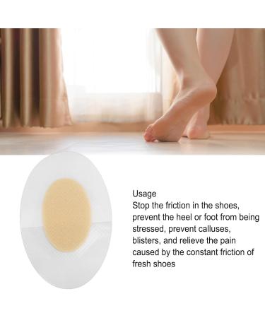 Foot Care Adhesive Blister Prevention - 100pcs Antiwear Cushioned PU for Leather Shoes - Skin Color - Buy Online on GoSupps.com