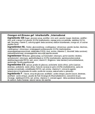 2.5 kg orange candy filled with fizz - Buy Online on GoSupps.com