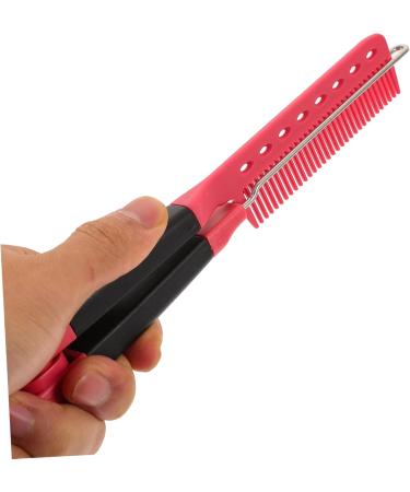 NOLITOY Professional Straightening & Curling Comb | Flat Iron Hair Tool & Knotty Comb for Women | Stylish Household Accessory 23.5x3x2CM - International Shipping Available - Buy Online on GoSupps.com