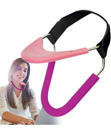 Anulely Halskrause | Collar Extensor & Posture Correction for Forward Head Posture | Neck Support for Workers & Students - Rosa - Buy Online on GoSupps.com