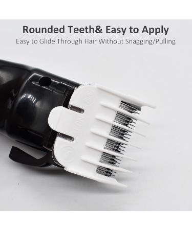 Professional Hair Clipper Attachment Combs Set Guard Guide Combs Compatible with Wahl Standard Full-Sized Magic Clip Super Taper 8148/8504/1919/8591 Hair Clippers (3) - Buy Online on GoSupps.com