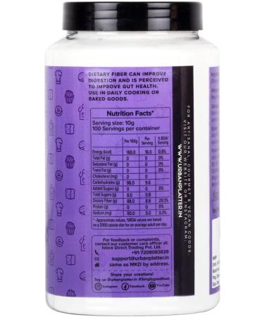 Urban Platter Inulin Powder 1Kg Fructo Oligo Saccharides Prebiotic & Rich in Fiber FOS  - Buy Online on GoSupps.com