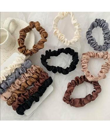 Thin Silk Scrunchies x6 - Buy Online on GoSupps.com