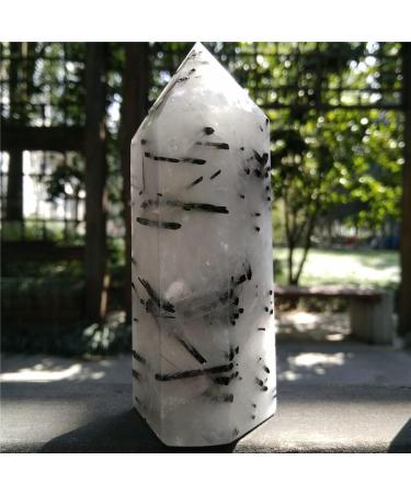 316g Black Tourmaline Wand Crystal Stone Stones Crystals Wicca Cristal Islande Pierre Naturelle Cristaux Home Decoration Stone Mineral Specimen - Buy Online on GoSupps.com