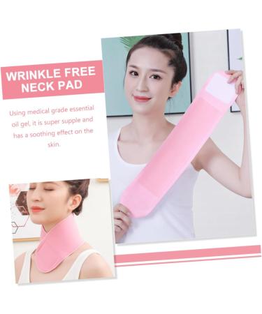 CLISPEED Gel Neck Pad Anti- Wrinkle Neck Patches Skincare Beauty Patches Anti Aging Neck Pad Neckline Patch Facial Mask Moisturizing Neck Pads Anti-Aging Pink Cotton Wrinkle Remover Patch - Buy Online on GoSupps.com