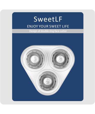 SweetLF Rechargeable Razor Heads for Men - Seamless Fit for ZS605 & SWS7105 Rotary Shavers- Value Wet/Dry Rechargeable Razor with Detachable Head and 5D Floating Blades - Buy Online on GoSupps.com