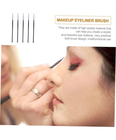 Baluue 5pcs Fine Eyeliner Brush Makeup Eyeliner Brush Thin Eyeliner Brush Make up Brushes Gels Fiber Black - Buy Online on GoSupps.com